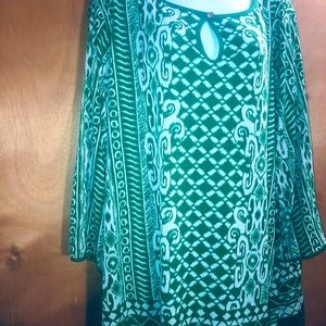 Kelly green blouse